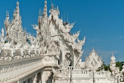 The White Temple is a marvellous symbol of tranquillity and architecture in Thailand.