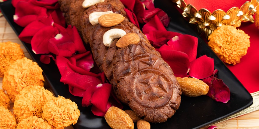 This is a sweet dish prominently made during the festivities of Chhath puja