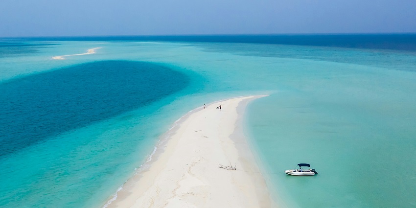 Thulusdhoo Island is a pristine place perfect for a family vacation and amazing memories.