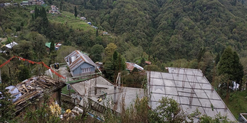 Breathtaking views from Tiger Hill, near the Kanchenjunga Himalayan mountain range.