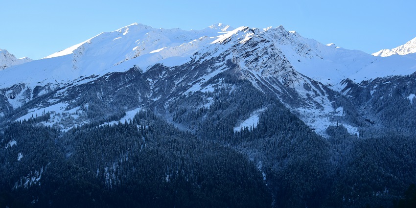Tosh is one of the places for a Parvati Valley trip in winter with a picturesque environment