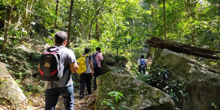 Go trekking in Shimla at the Hardik Trekking & Adventure park to view the enthralling landscapes