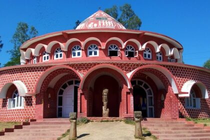 A picture of the Tribal Museum Araku, which is located in Visakhapatnam, Andhra Pradesh.