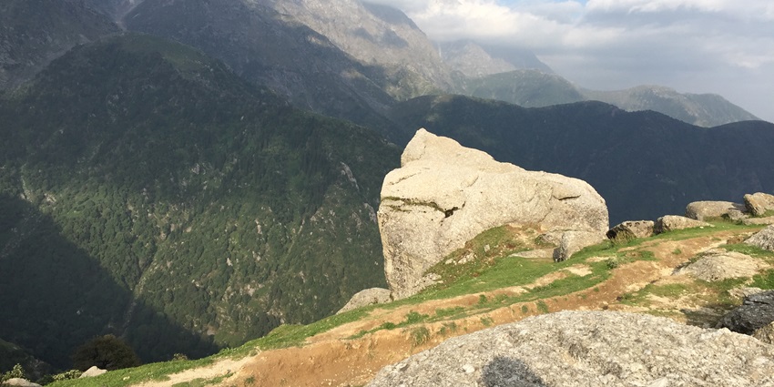 Triund Hill is one of the famous places to visit near Norbulingka Monastery.