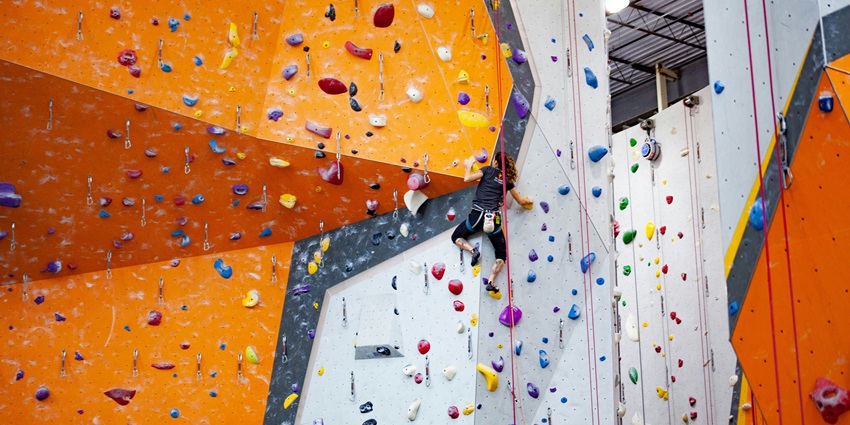 Rock Climbing at Climb Central Delhi is one of the most adventurous things to do in South Delhi