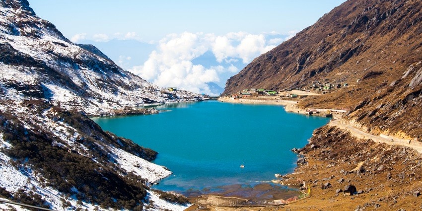 Tsomgo lake is one of the most popular place near Pangola Wildlife sanctuary as its a glacial lake