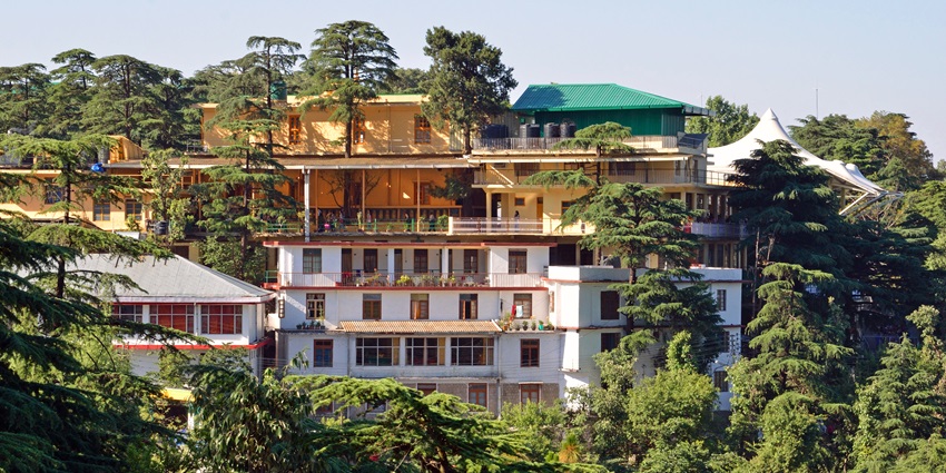 Tsuglagkhang Complex in McLeod Ganj is one of the most visited places by tourists.