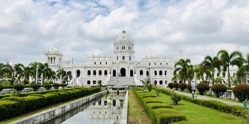 This palace with its unique architecture reflect's Tripura's royal and cultural heritage