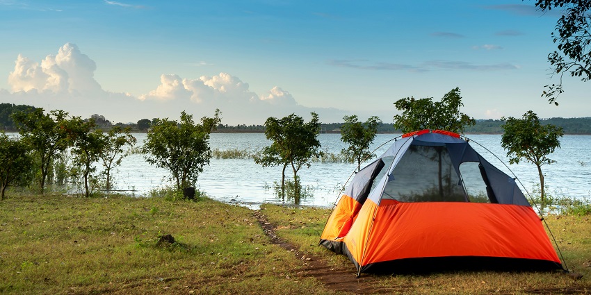 Umm Al Quwain Beach is a perfect site to enjoy beach camping in Dubai with adventure.