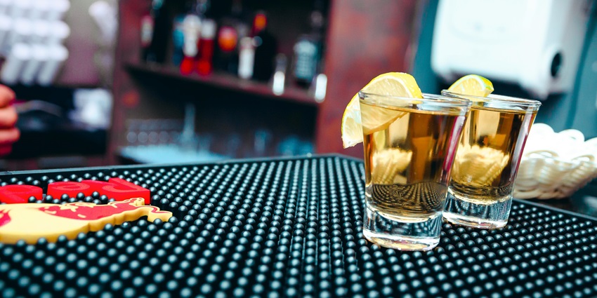 An image of alcohol at Urban Mantra one of the places to enjoy nightlife in Guwahati.