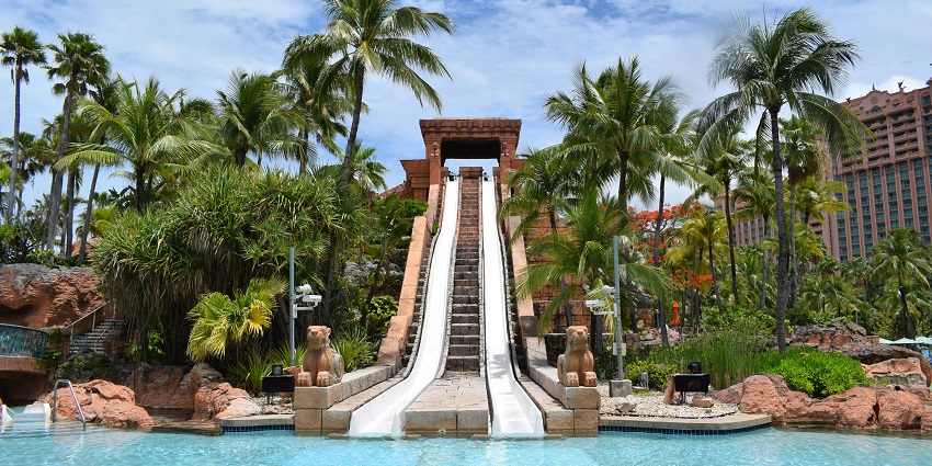 Snapshot of the beautiful resort and the waterpark, best place to visit in Agartala