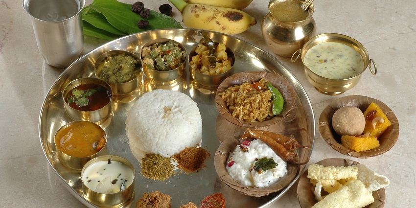 Savour a delicious vegetarian Andhra meal at the family restaurants and eateries here