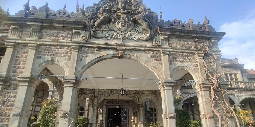 Scenic snapshot of the beautiful Viceregal Lodge located near the state museum in Shimla