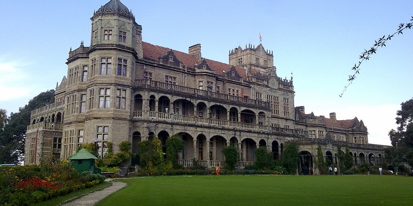 Majestic architecture of the Viceregal lodge, with a essence of old Victorian style