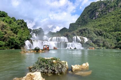 Witness the mesmerising views of the majestic Vietnam Waterfalls on your nature getaway.