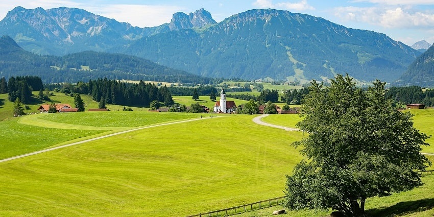 Image of green trees and field, countryside hidden gem - places to visit in Namsai