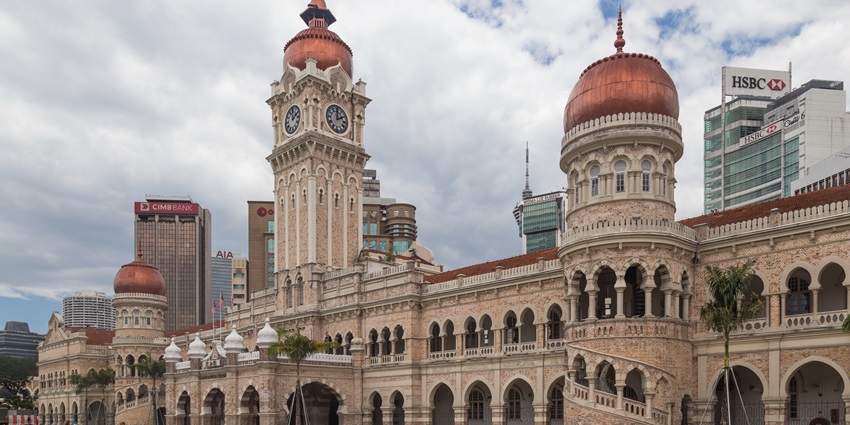 Image of Sultan Abdul Samad Building. Kuala Lumpur, Malaysia.