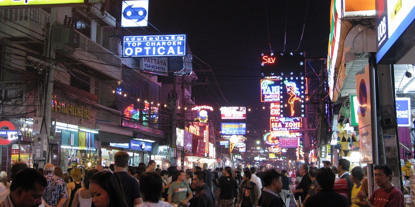 Watch out for the decoration and events at Walking Street, Pattaya, Chonburi, Thailand.