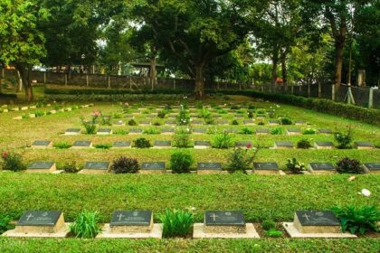 War cemetary of Guwahati is the haunted place in Assam that also pays tribute to World War 2 soldiers