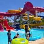 Water park featuring exciting slides, lazy rivers, wave pools - Singapore water parks