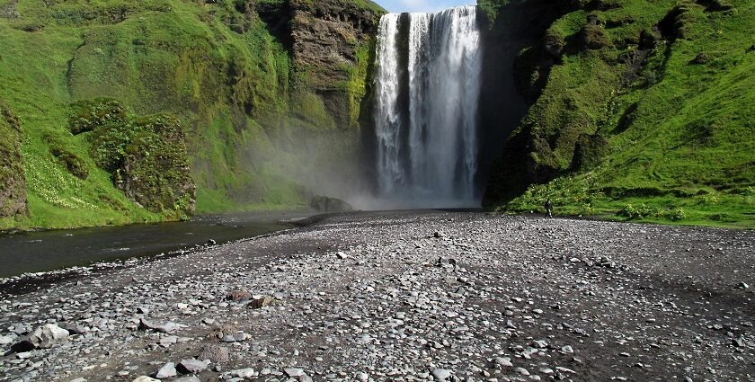 mage of a picturesque waterfall cascading through rock - Waterfalls in Ella.