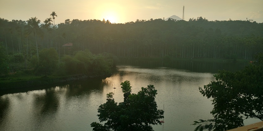 A Scenic Snapshot of the beautiful Adventure Camp Karalad Lake in Wayanad, Kerala