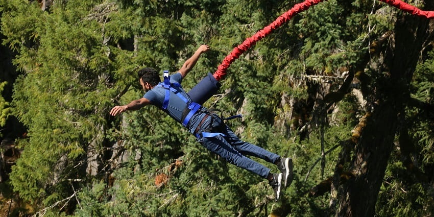 Wayanad Ultra Park is one of the best places to enjoy bungee jumping in Wayanad.