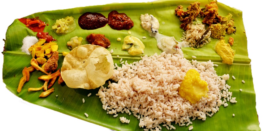 Relish the famous dishes of Kerala, on your visit to the sacred Lokanarkavu Temple.