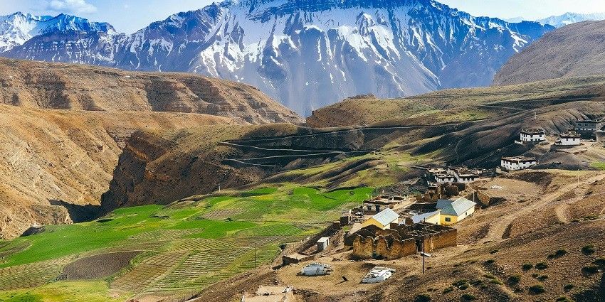 An image of an accommodation near Key Monastery, Himachal Pradesh.