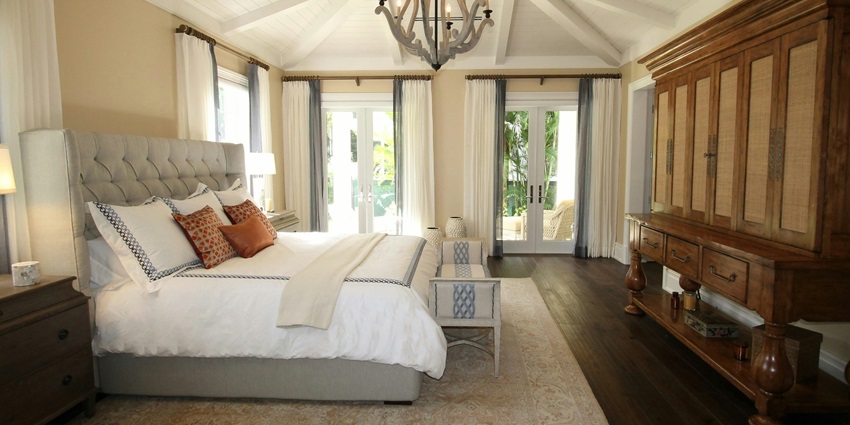 An image of a hotel room - an accommodation near the pristine Kalpitiya Beach, Sri Lanka.