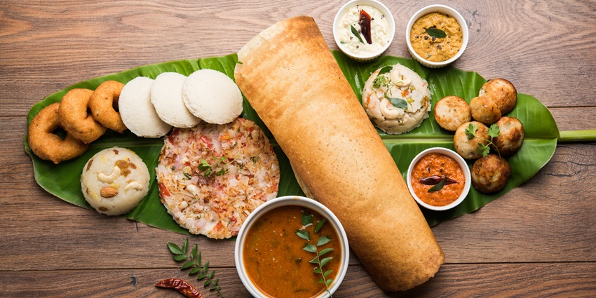 Relish the famous South indian delicacies