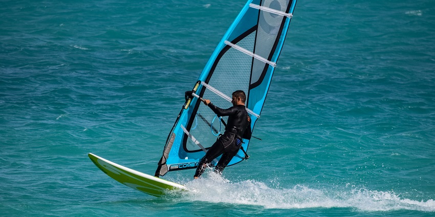 Windsurfing is one of the best activities for people seeking thrill and spine-chill.