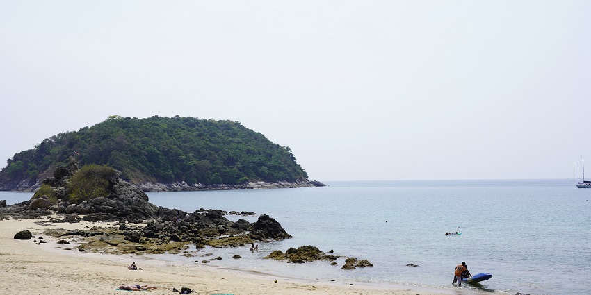 Enjoy the adventurous activities at Yanui Beach known for kayaking in Phuket, Thailand.