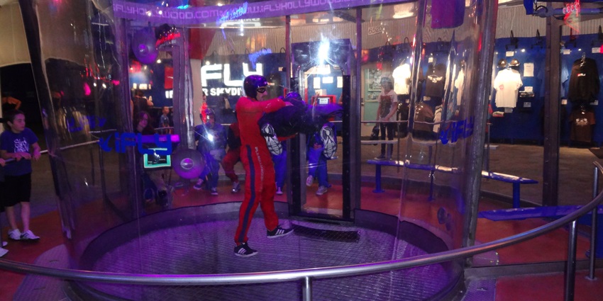 iFly Singapore, an indoor skydiving facility, is the best place for a fun experience.