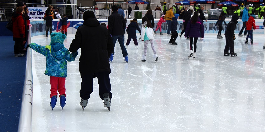 Go ice skating at this indoor skating rink in Gurugram, Delhi NCR for a fun time