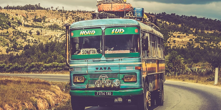 Opting for a bus ride is one of the best ways to get to the sacred site in the region.