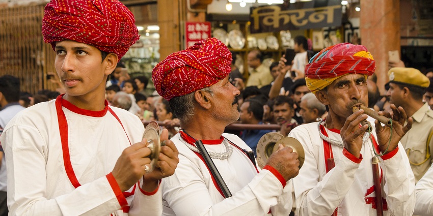 Music festivals in Rajasthan in forts and lakes offer a rich cultural experience.