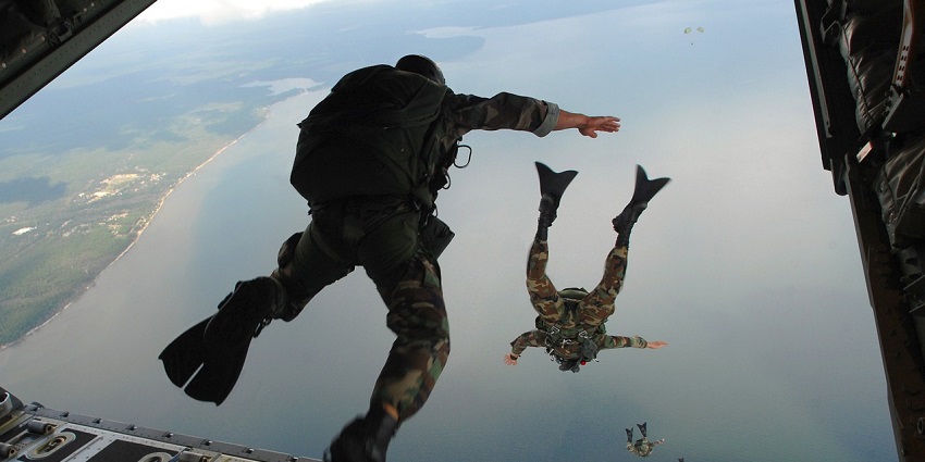 Accelerated freefall is an advanced level, designed for experienced, thrill-seekers.