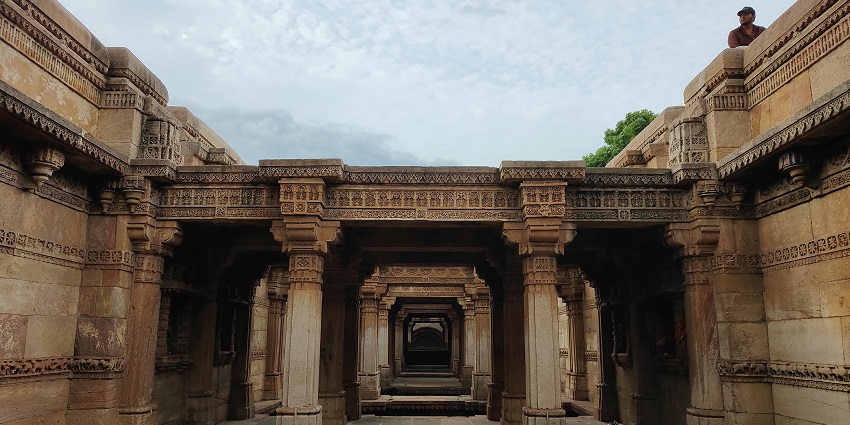 Adalaj Stepwell featuring intricate architecture is a must-visit site in the region.