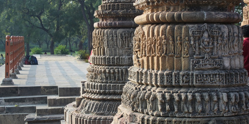 The fort is centuries-old, and has undergone several changes over the period of years.