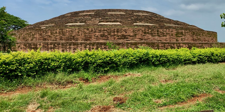 An image of the Adurru Excavation Site, which is an important historical site that shows Buddhist history.