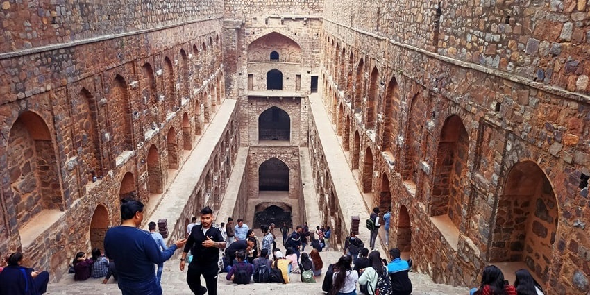 Agrasen ki Baoli is one of the oldest step wells in Delhi, attracting several visitors.