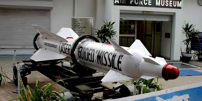 A panoramic view of the Air Force Museum showcasing historic aircraft and exhibits.