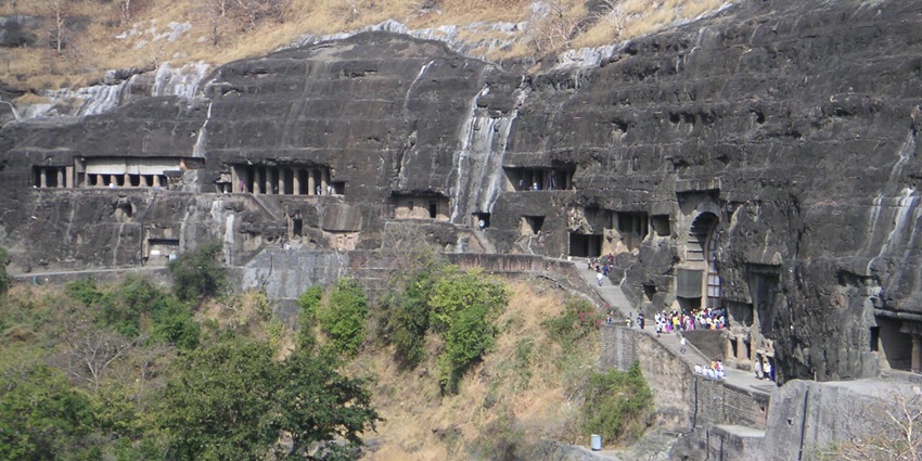 Ajanta Caves is among the best places to visit near Shirdi within 200 km for travellers.