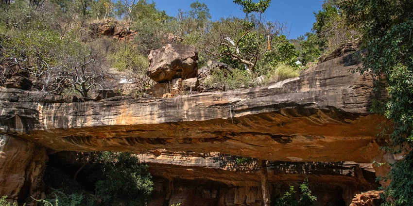 Akkamahadevi Caves is one of the best places to visit for history enthusiasts.