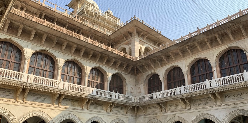 Albert Hall Museum features royal treasures, artworks, and historical exhibits