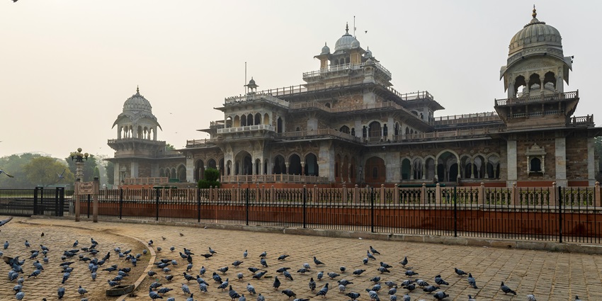 Albert Hall Museum is one of the most beautiful places to visit near Pink City Water Park.