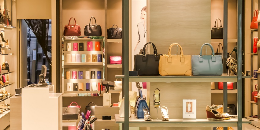 A luxury shopping hub in Vadodara housing boutiques selling everything from perfumes to accessories.