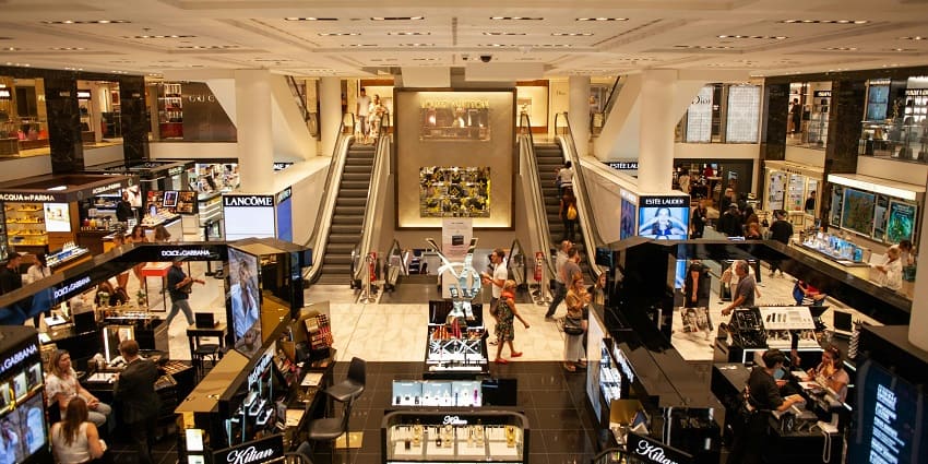 An image of Alpha One Mall highlighting a modern shopping environment with retail outlets.