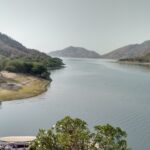 The serene Jaisamand Lake, one of the peaceful places to visit near Alwar for scenic beauty.